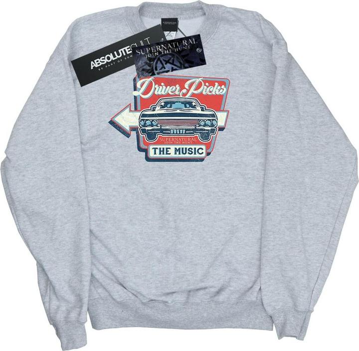 Immagine prodotto Supernatural Driver Picks The Music Felpa Uomo (5XL)