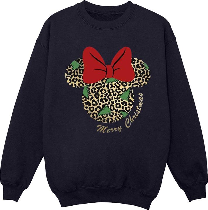 Immagine prodotto Disney Minnie Mouse Leopard Christmas Felpa Uomo (XXL)