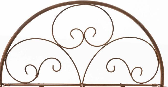 Immagine prodotto Swisshandel24 Scaffale da terra Rosa, marrone antico (45,5 x 24 x 81,5 cm)