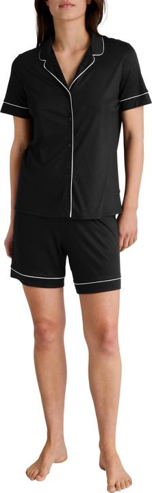 Produktbild Calida Moonlight Dreams Kurz-Pyjama, durchgeknöpft mit Seide (W36/L38)