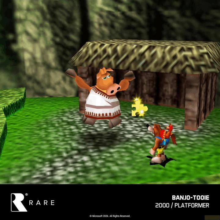 Actual product image Blaze Evercade Nexus & Banjo Kazooie Double Pack