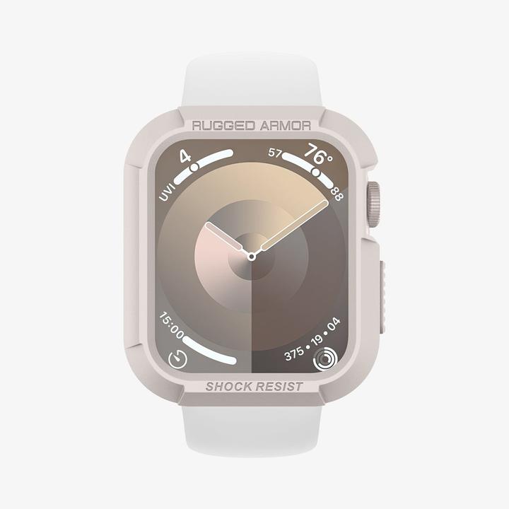 Actual product image Spigen Apple Watch 9/SE RugArm Dune Bg