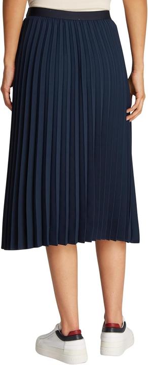 Produktbild Tommy Hilfiger Fluid Pleated Pull On Midi Skirt (42)
