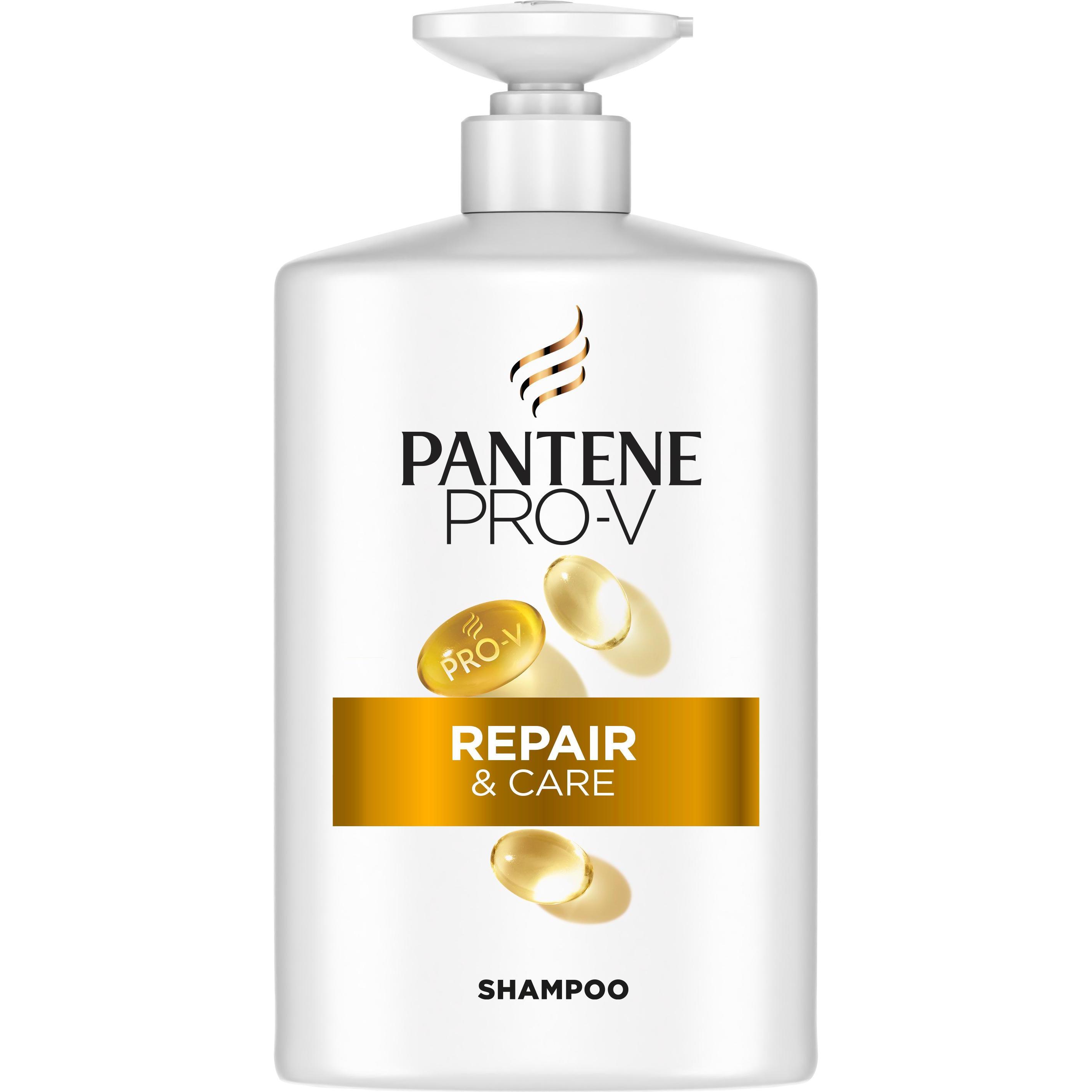 Pantene, Shampoo, Pro-V Repair & Care (1000 ml, Flüssiges Shampoo)