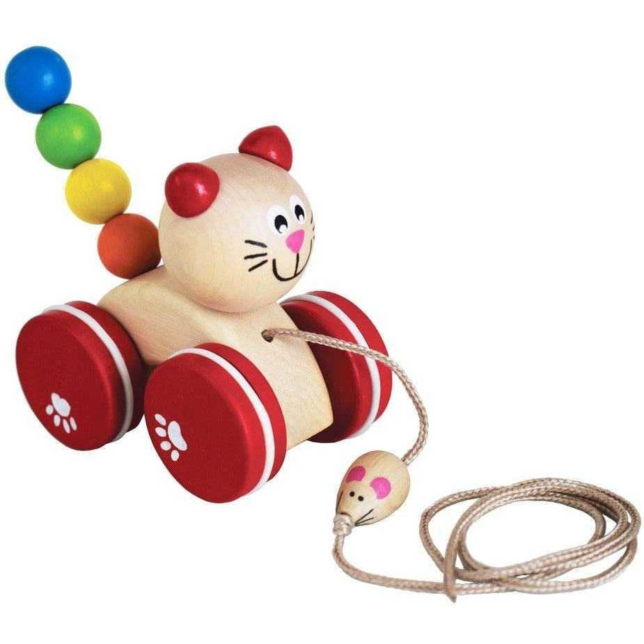 Detoa Katze und Maus - Nachziehspielzeug (md -14544)