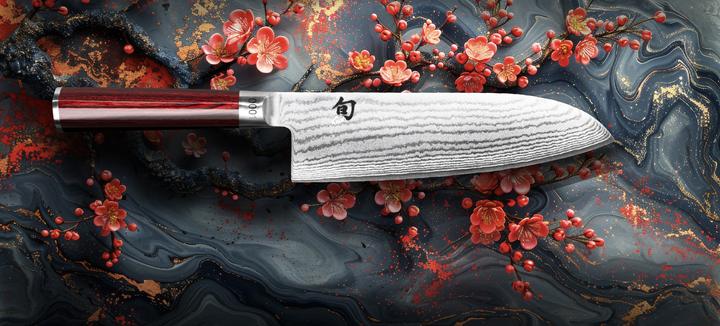 Image du produit Kai Shun grand Santoku Red Edition (19 cm)