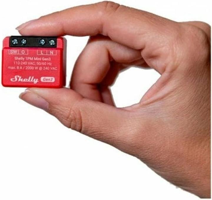 Image du produit Shelly 1PM Mini Gen3 (Actionneur de commutation)