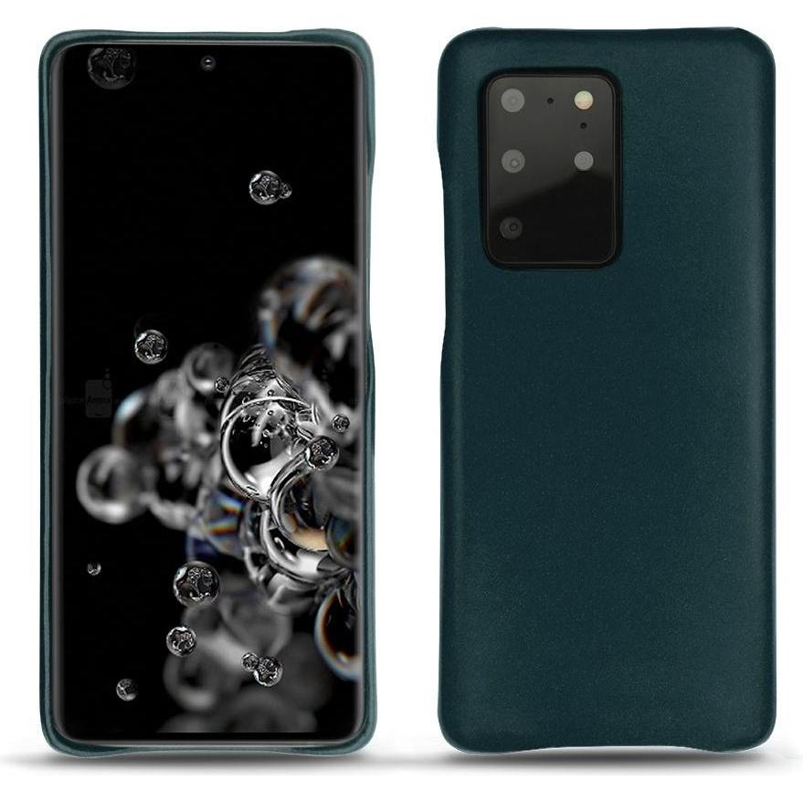 Noreve Lederschutzhülle (Samsung Galaxy S20+ 5G), Smartphone Hülle, Blau