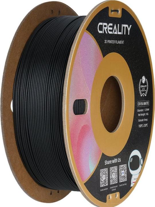 Actual product image Creality Filament (PLA, 1.75 mm, 1000 g, Black)