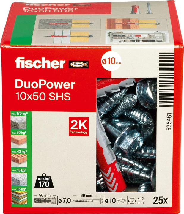 Produktbild Fischer DuoPower (25 Stk.)