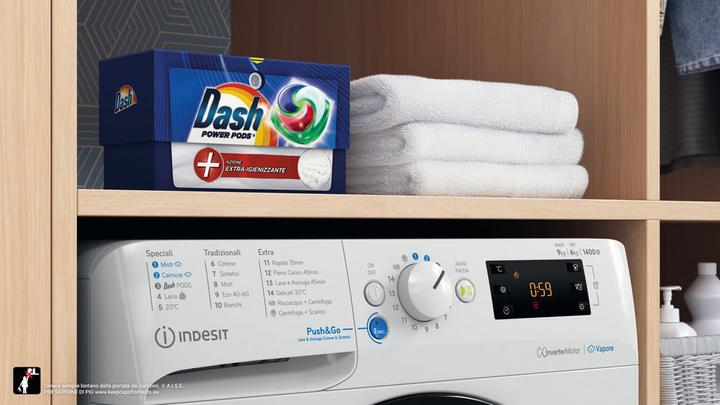 Actual product image Indesit Freestanding washer-dryer BDE 96436 WKV IT - BDE 96436 WKV IT