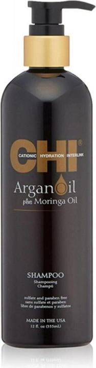 CHI Argan Shampoo 355 (Flüssiges Shampoo, 355 ml)