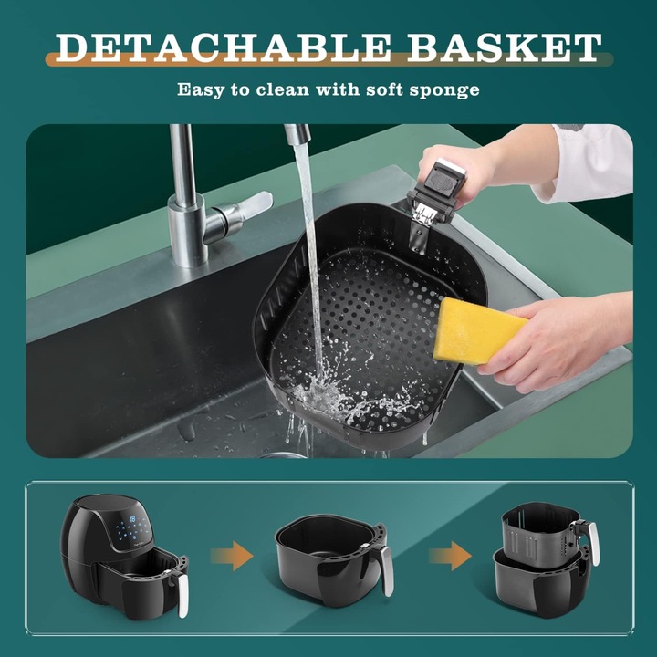 Actual product image Taylor's Swoden Sunbeam 30PQX - Hetelucht fryer - Zwart