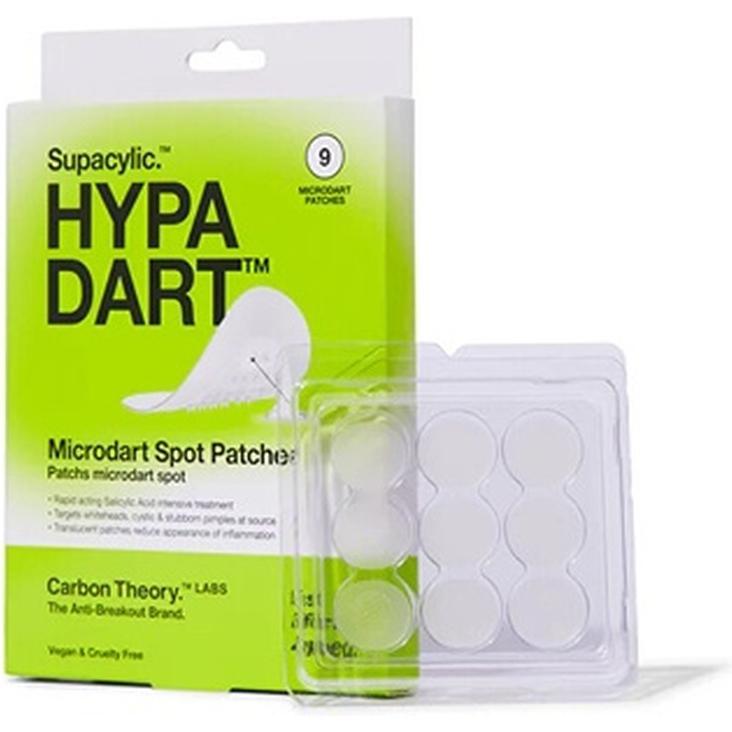 Carbon Theory Supacylic. Hypa Dart Microdart Spot Matches - Acne patches 9 pcs (CTZPHD9)