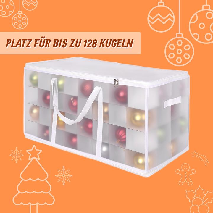 Actual product image Relaxdays Weihnachtskugel Aufbewahrungsbox (73 cm, 1x)