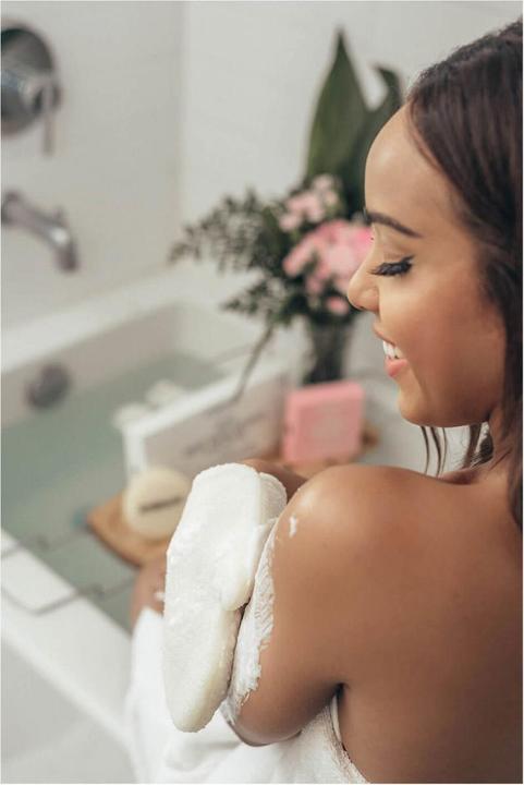 Image du produit Spongellé Gant Contouring - Noix de coco