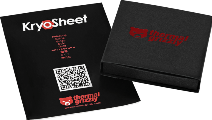 Actual product image Thermal Grizzly KryoSheet Thermal Pad - 29 x 25 mm (0.20 mm)