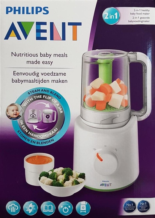 Immagine prodotto Philips Avent Vaporizzatore e frullatore combinato