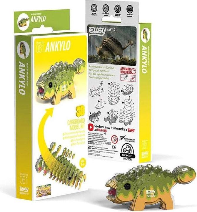 Image du produit Fat Brain Toys Dinosaure Ankylo Eugy Eco 3D Puzzle