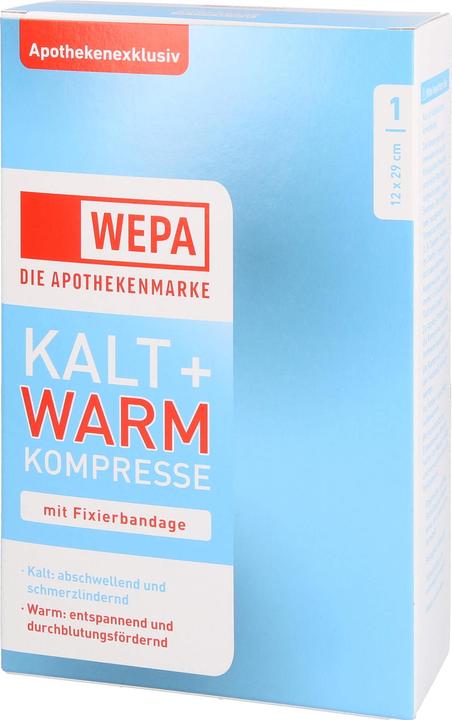 Actual product image Wepa Cold & warm compress 12 x 29 cm with fixation bandage, 1 pc. compresses (1 x)