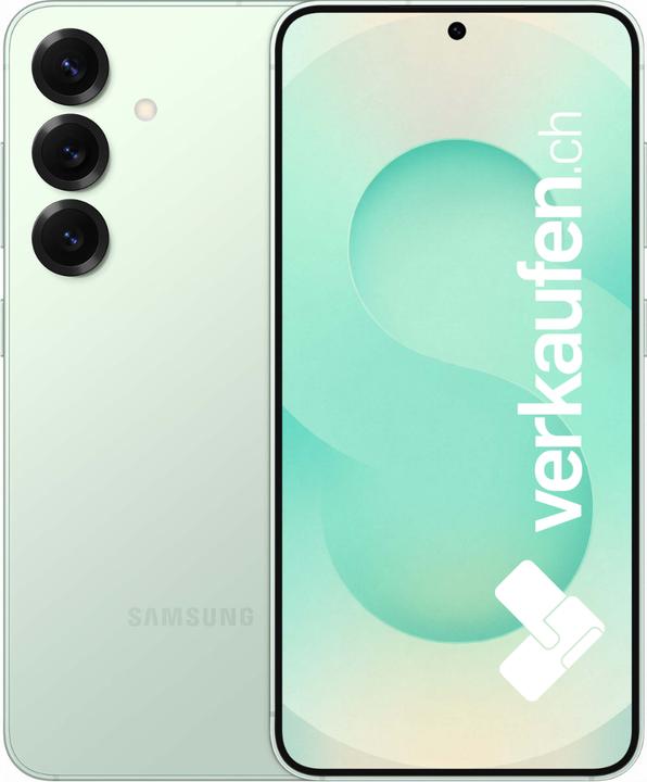 Image du produit verkaufen.ch Galaxy S25 (256 Go, Mint, 6.20", 50 Mpx, SIM + eSIM, A / Comme neuf)