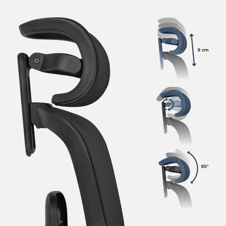 Actual product image Mark Adler Fotel ergonomiczny z podnóżkiem Expert 9.3 Black