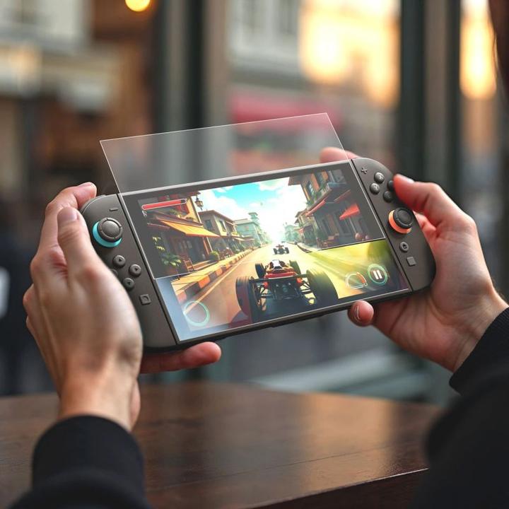 Actual product image Amazingthing Radix Matte Glass für Nintendo Switch 2 (2 Stk.) (Switch 2)