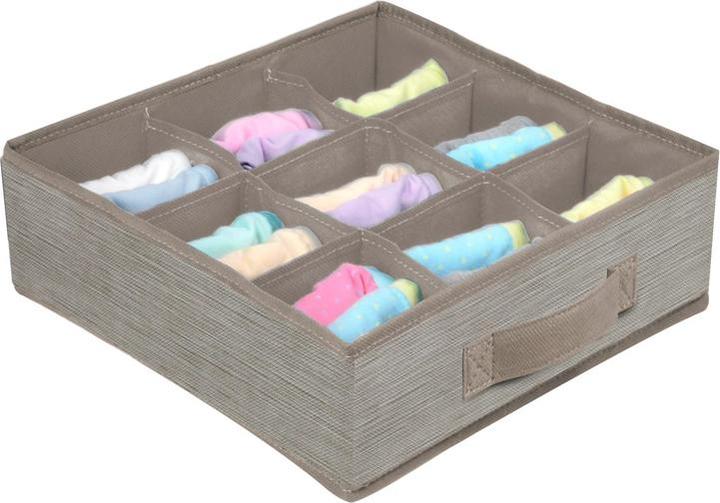 Produktbild Domoletti Storage box, beige, 30 x 30 x 10 cm (30 cm)