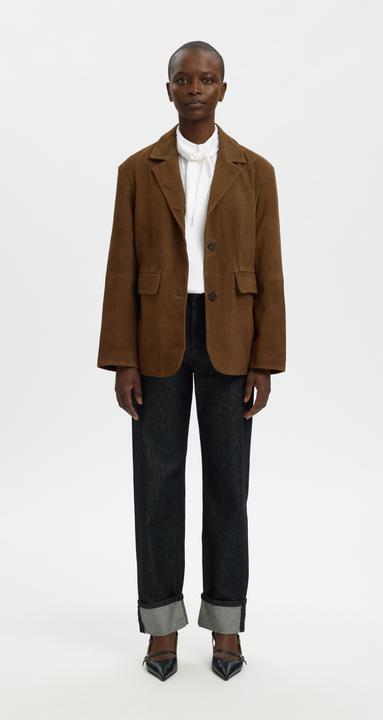 Immagine prodotto Selected 100% Wildleder Blazer (36)