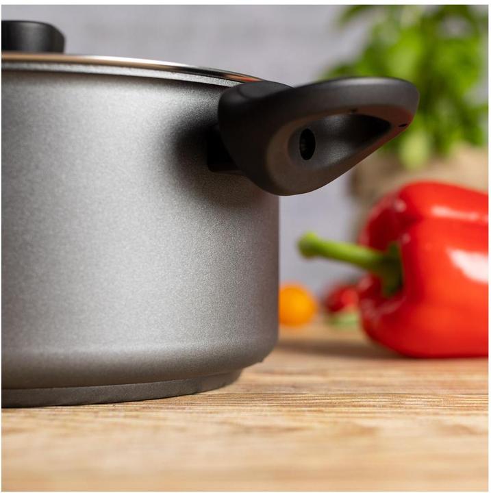 Actual product image Kuhn Rikon NEW LIFE Recycling pot 6.0 L · Ø 24 cm (Pot, Aluminium, 24 x 17 cm)