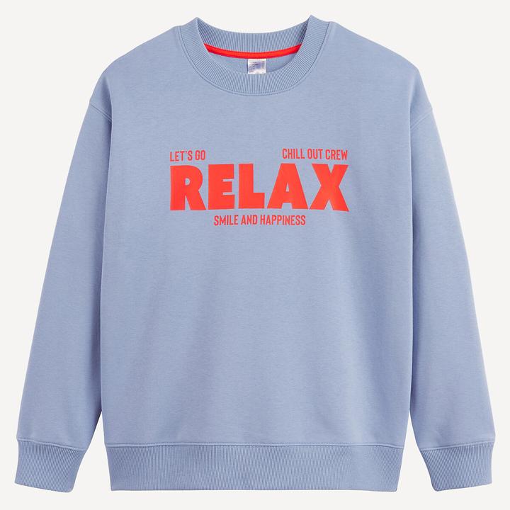 Produktbild La Redoute Collections Sweatshirt mit Rundhalsausschnitt aus Molton (110)