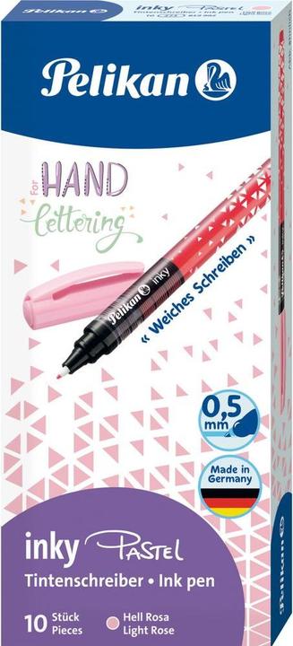 Image du produit Pelikan Stylo à encre inky 273, rose pastel (Rose pastel, 10 x)