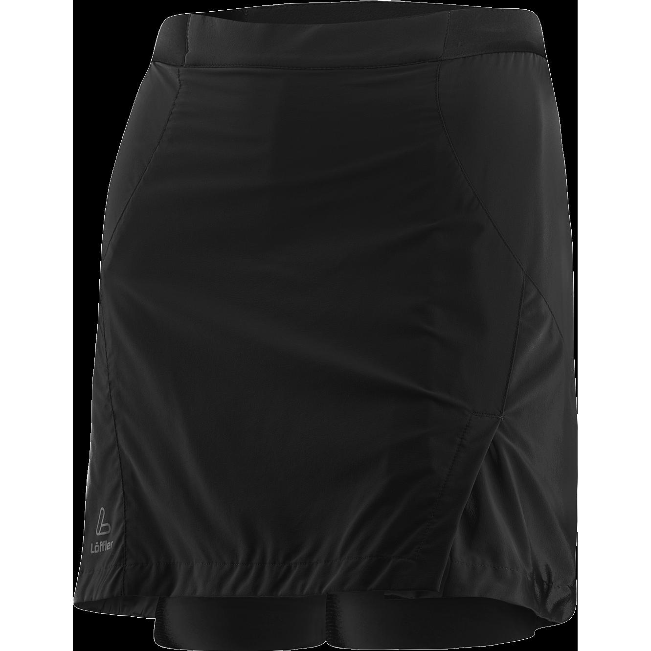 Thumbnail - Löffler, Damen, Röcke, Women's 2in1 Skirt Assl, Schwarz, (34)