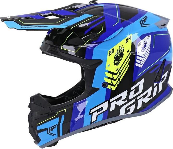 Produktbild ProGrip Motorrad-Cross-Helm (M)
