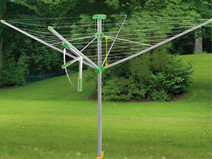 Actual product image Juwel Laundry dryer Novaplus 600 Lift Laundry mute + automatic tensioner, floor socket