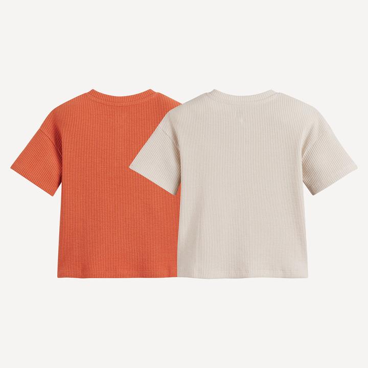 Produktbild La Redoute Collections 2er-Set T-Shirts mit Rundhalsausschnitt (86)