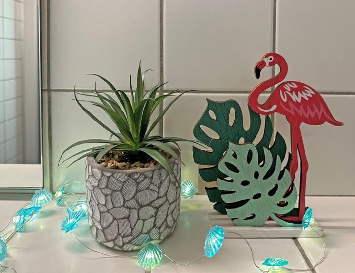 Actual product image GuGus Decorative plate flamingo