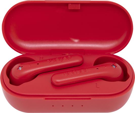 Produktbild Defunc Talk/Music: 2h (12h mit Ladecase) True Music red (ANC, 4 h, Kabellos)