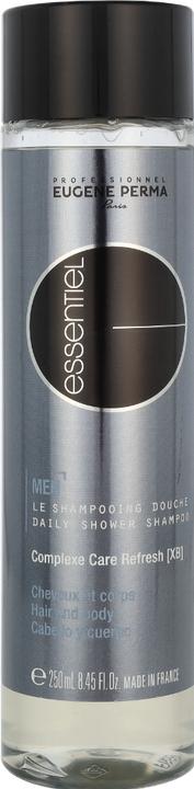 Eugene Perma Eugene Professional Essential Shampoo for Men for Shower Hair/Body 250ml (250 ml, Flüssiges Shampoo)