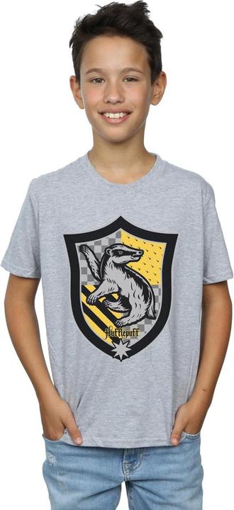 Produktbild Hufflepuff Crest Flat TShirt Jungen (152, 158)