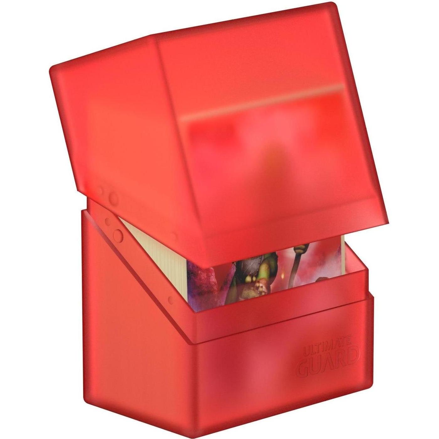 Thumbnail - Ultimate Guard Kartenbox Boulder Deck Case Standardgrösse 60+ Ruby