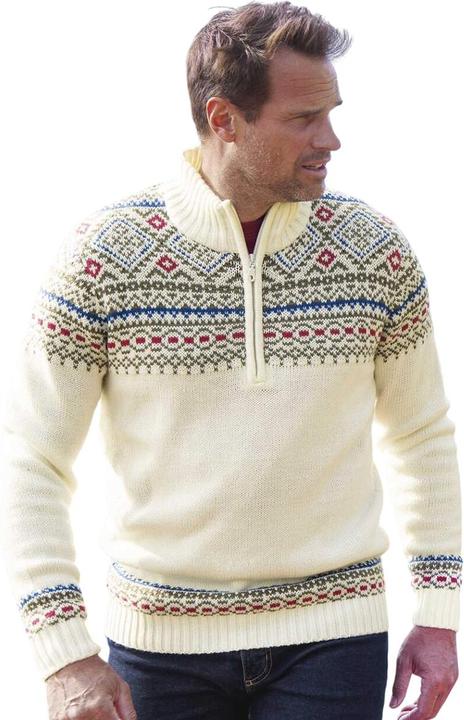Produktbild Atlas For Men Gemusterter Pullover (L)