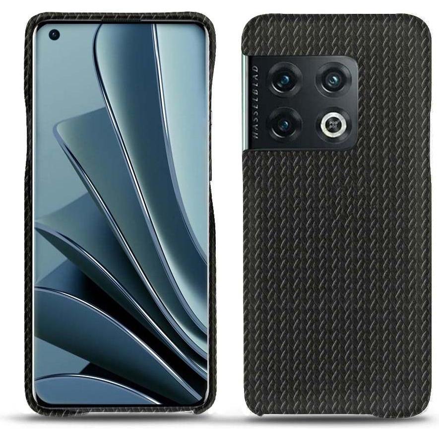 Noreve Lederschutzhülle (OnePlus 10 Pro), Smartphone Hülle, Schwarz