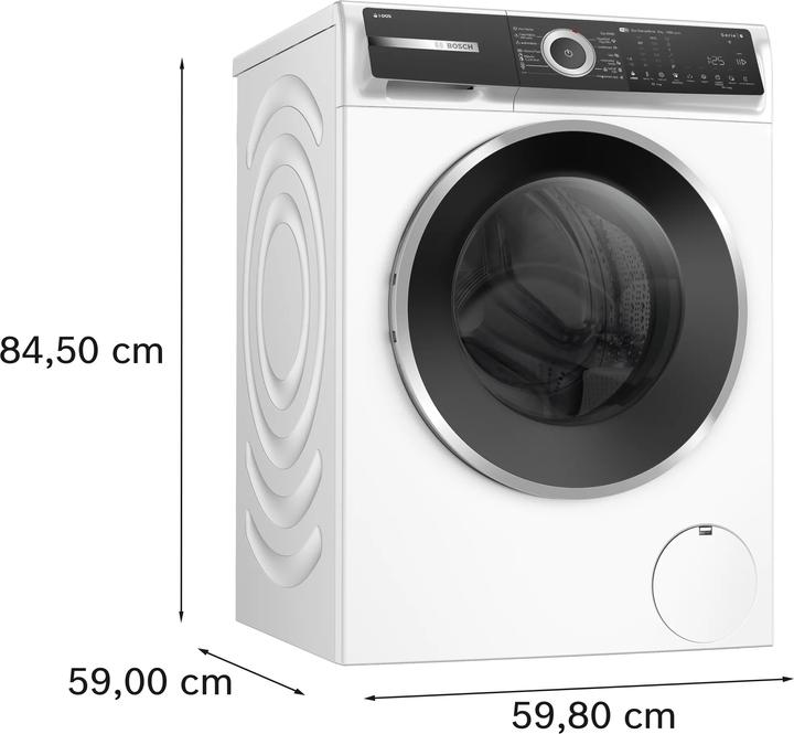 Actual product image Bosch Hausgeräte WGH244A0ES (9 kg, Left)