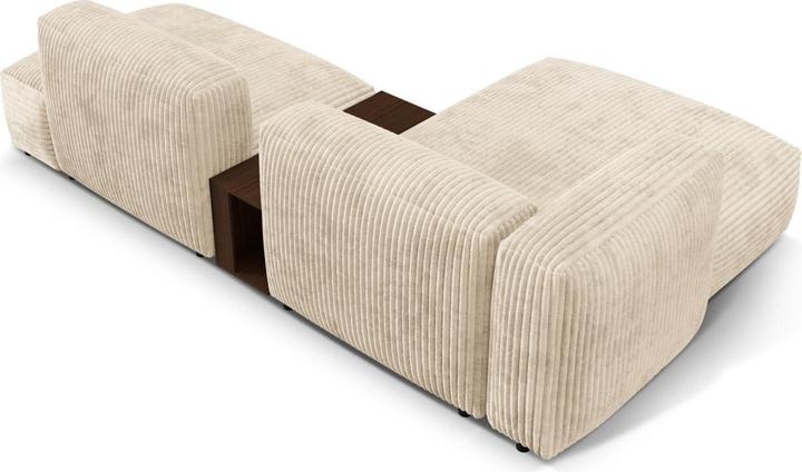 Image du produit Micadoni Canapé D'Angle Gauche Modulaire, "Martina", 2 Places, 285x176x75 Fabriqué en Europe (Canapé modulaire, Canapé d'angle)
