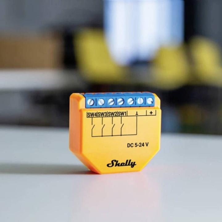 Produktbild Shelly ALREZWE W I4DC - Qubino Wave i4 DC (Schaltaktor)
