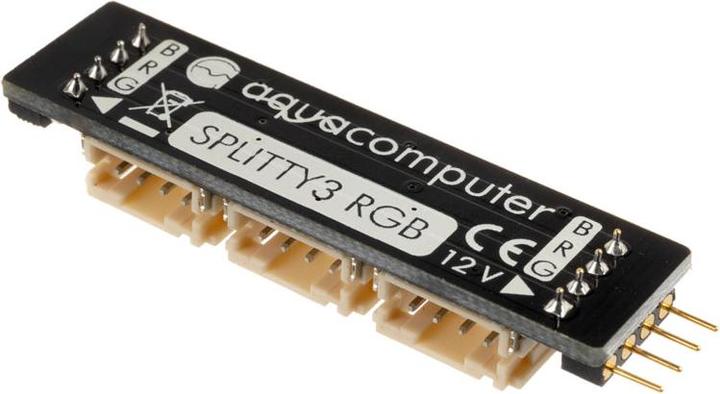 Actual product image Aqua Computer RGB Splitty3 incl. LED (RGB)
