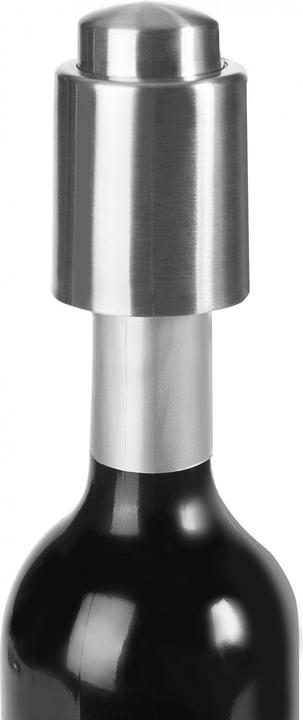 Image du produit Ibili Bouchon de vin avec pompe à vide 8 cm Garde les bouteilles de vin entamées plus longtemps fraîches (Bouchon de vin)