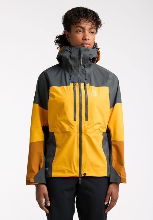 Produktbild Haglöfs Spitz GTX Pro Jacket Women Sunny Yellow/Magnetite (S)