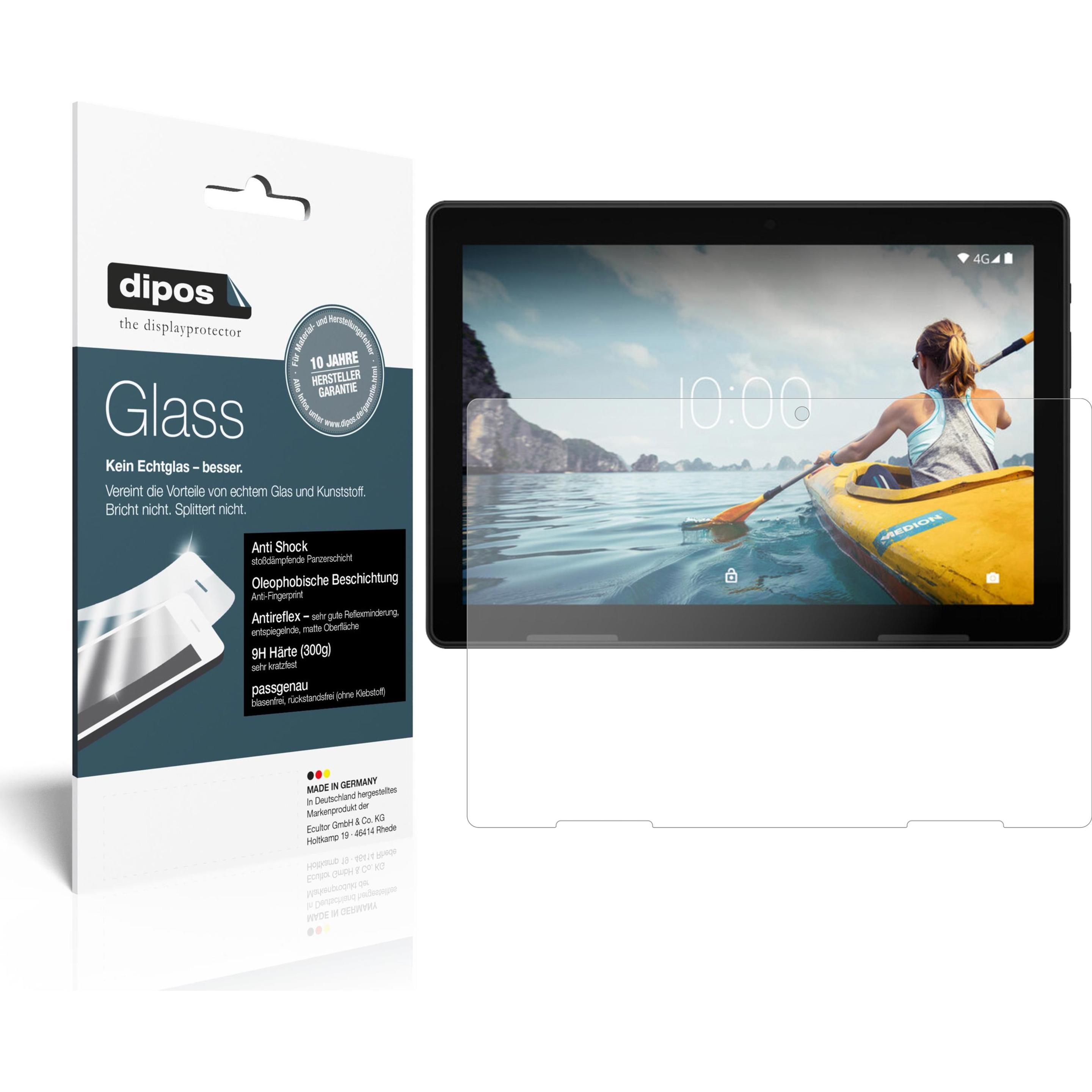 Dipos Displayschutz Anti-Shock (1 Stück, Medion Lifetab P10710), Tablet Schutzfolie